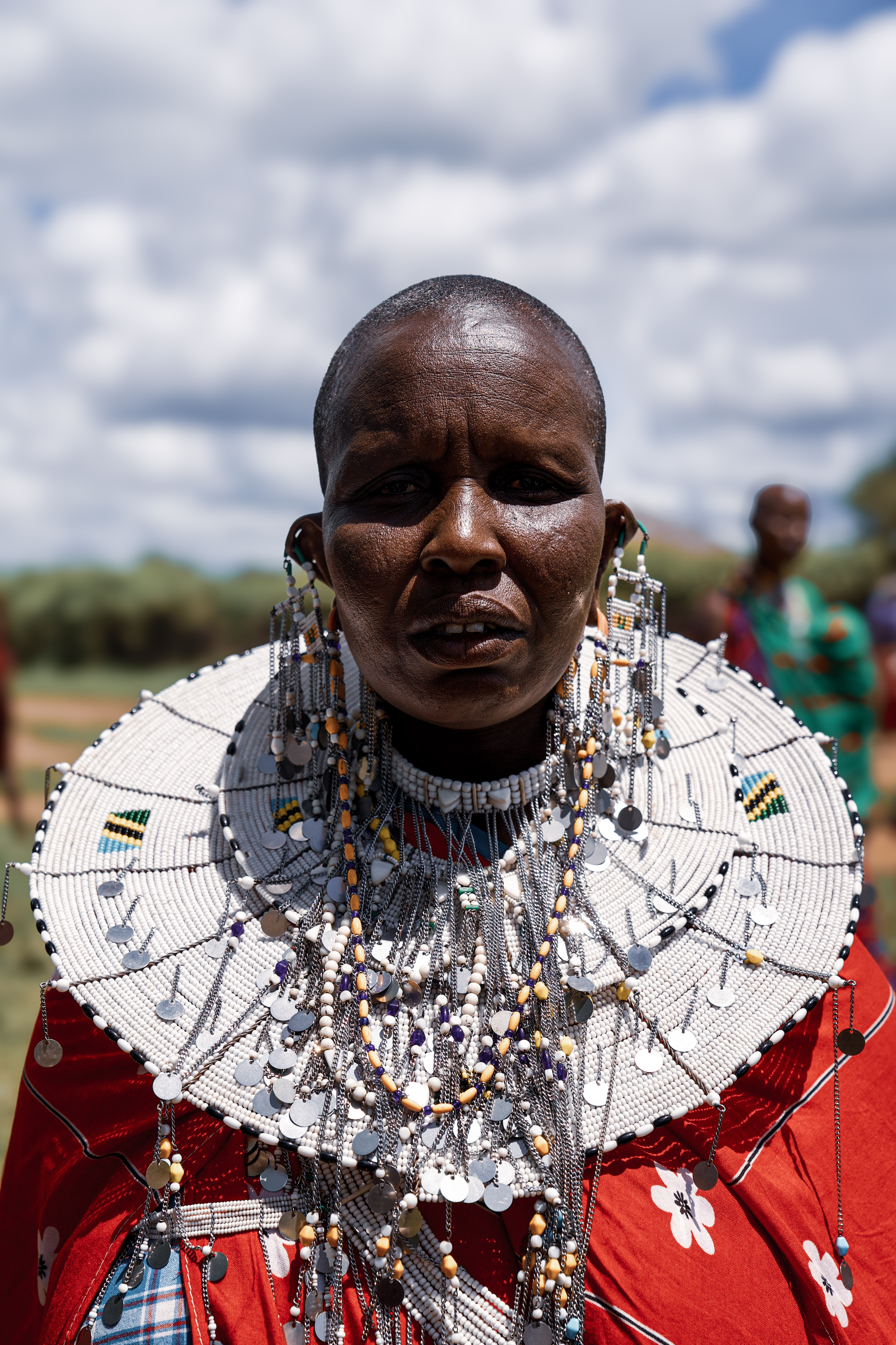 Maasai woman portrait